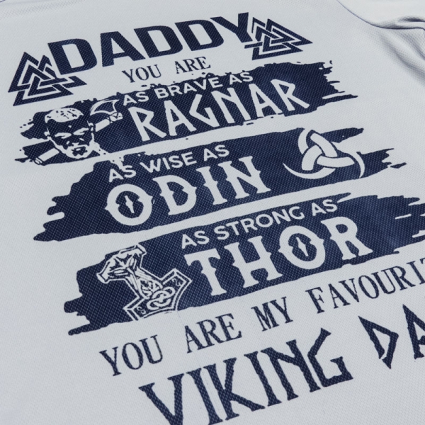 RUGEVIT ФУТБОЛКА YOU ARE MY FAVOURITE VIKING DAD COOLMAX GREY